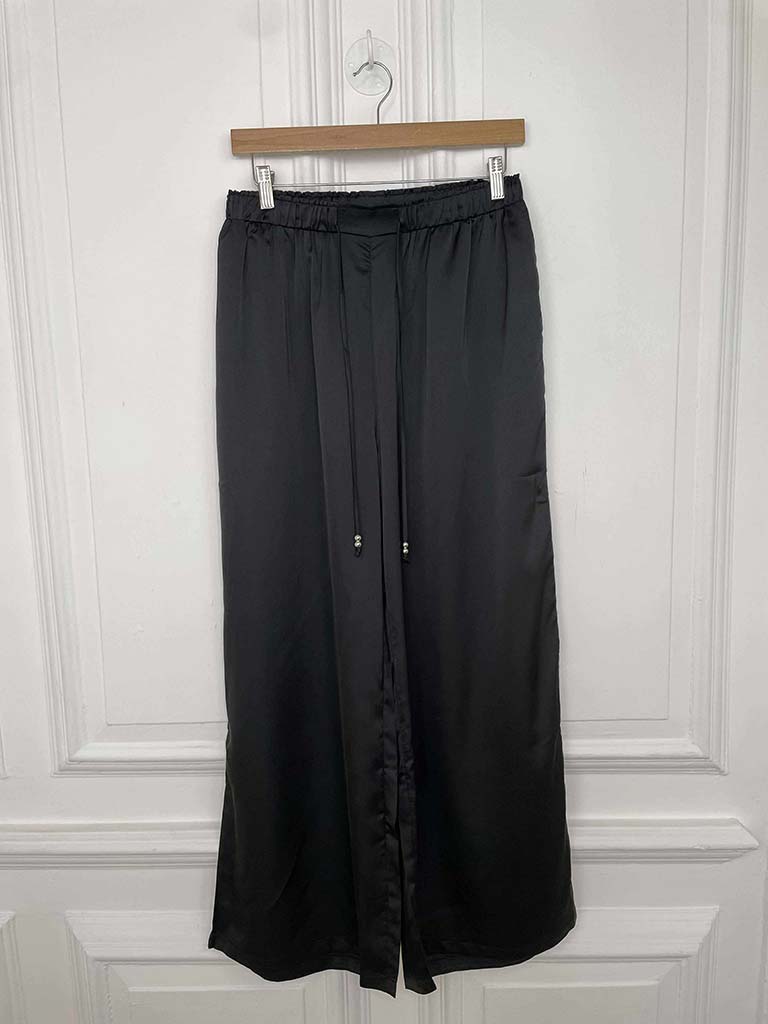 Malissa J Silk Feel Palazzos - Black