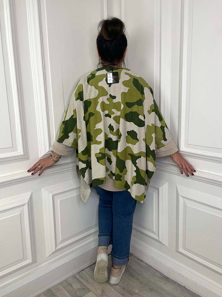 Malissa J Camo Wrap - Khaki