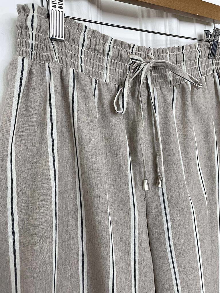 Pinstripe Palazzo Trousers