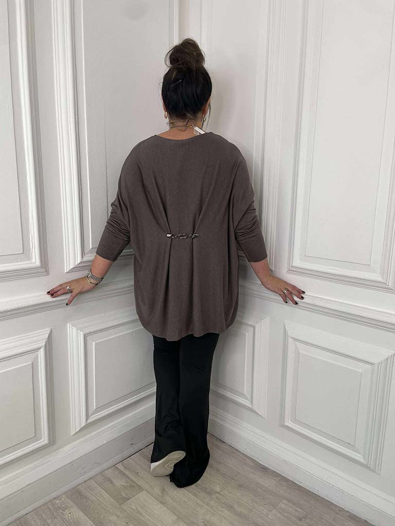 Knot Cinch Clip - Gold