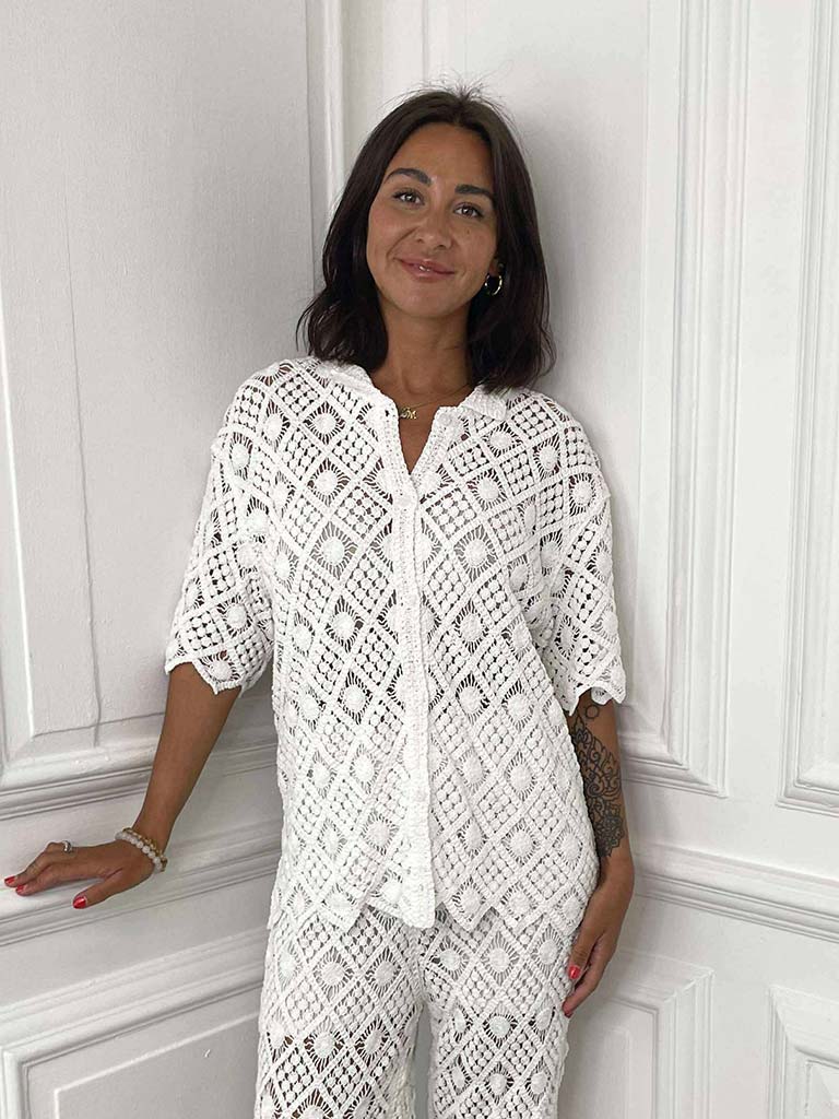 The White Isle Crochet Co-ord
