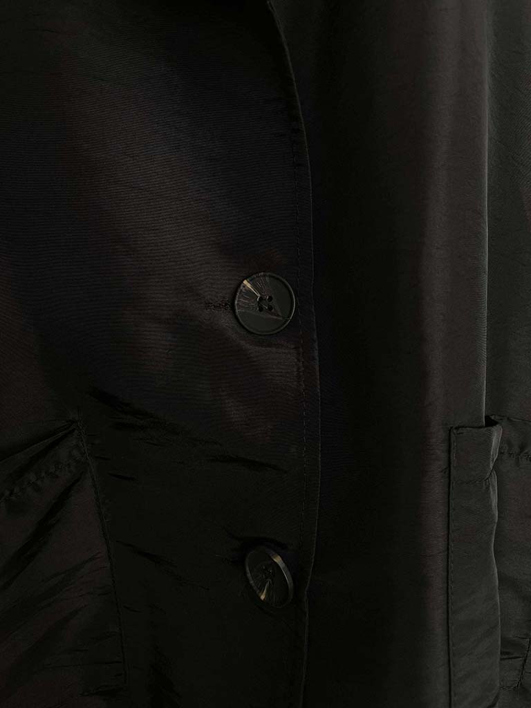 Luxe Iridescent Jacket - Black