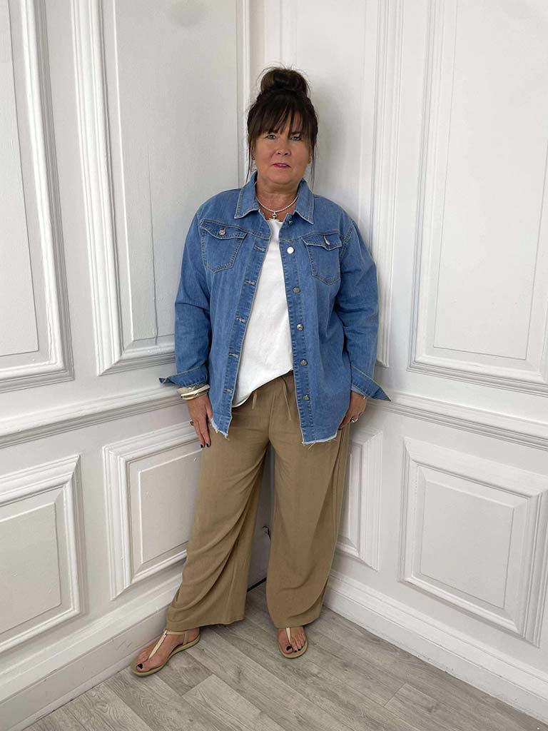Denim Shacket