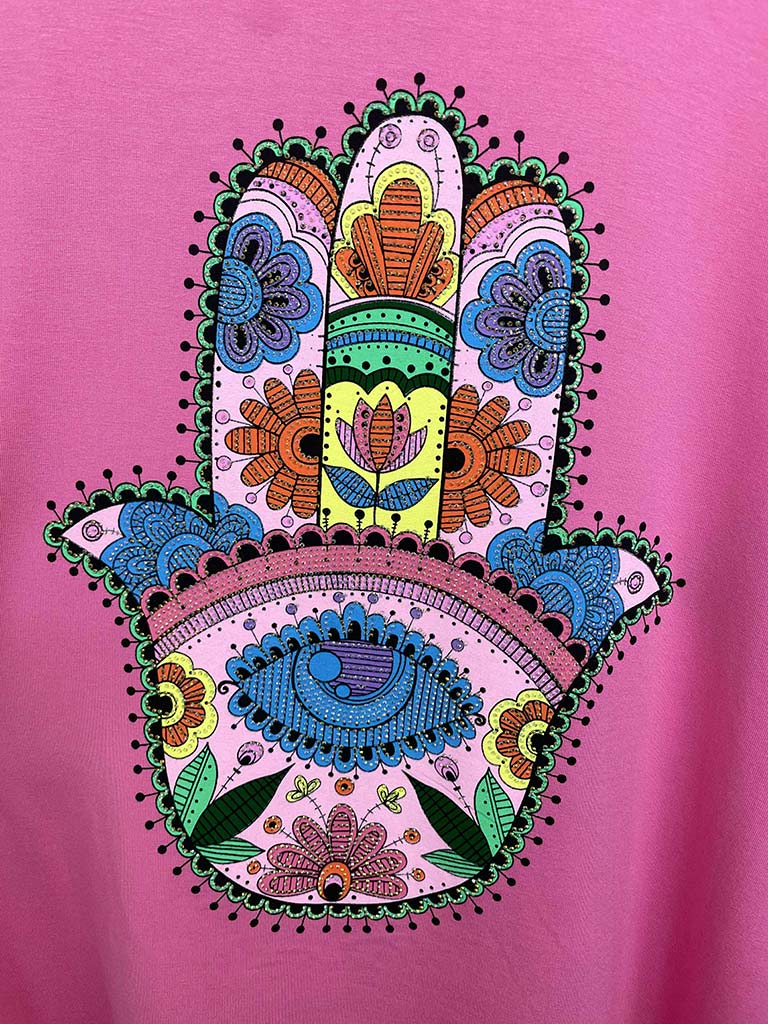 Malissa J Hamsa Tee - Sugar