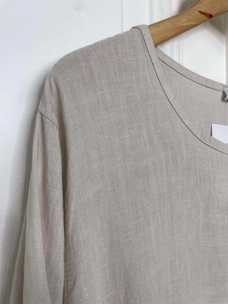 Linen Smock Dress - Calico