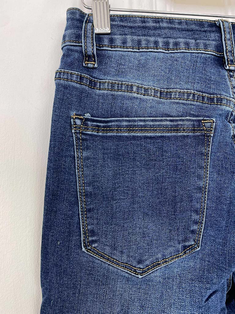 Turn Up Jeans - Classic Blue
