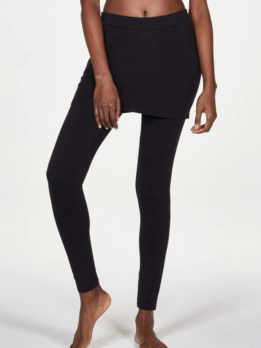 Thought Luxury Skirt Leggings - Black – Chester Boutique