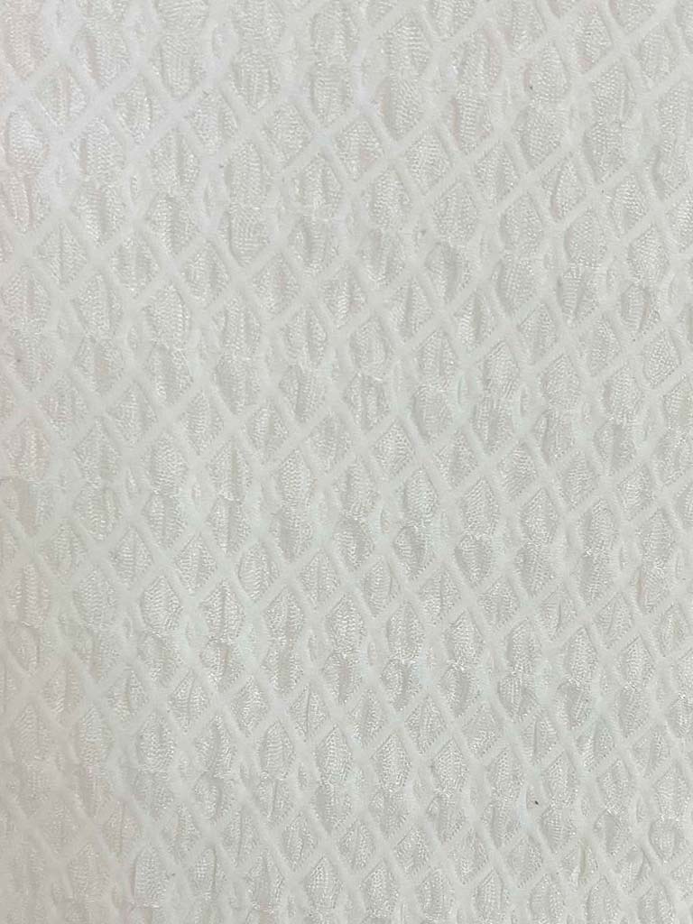 Honeycomb Mesh Layering Top - Warm White