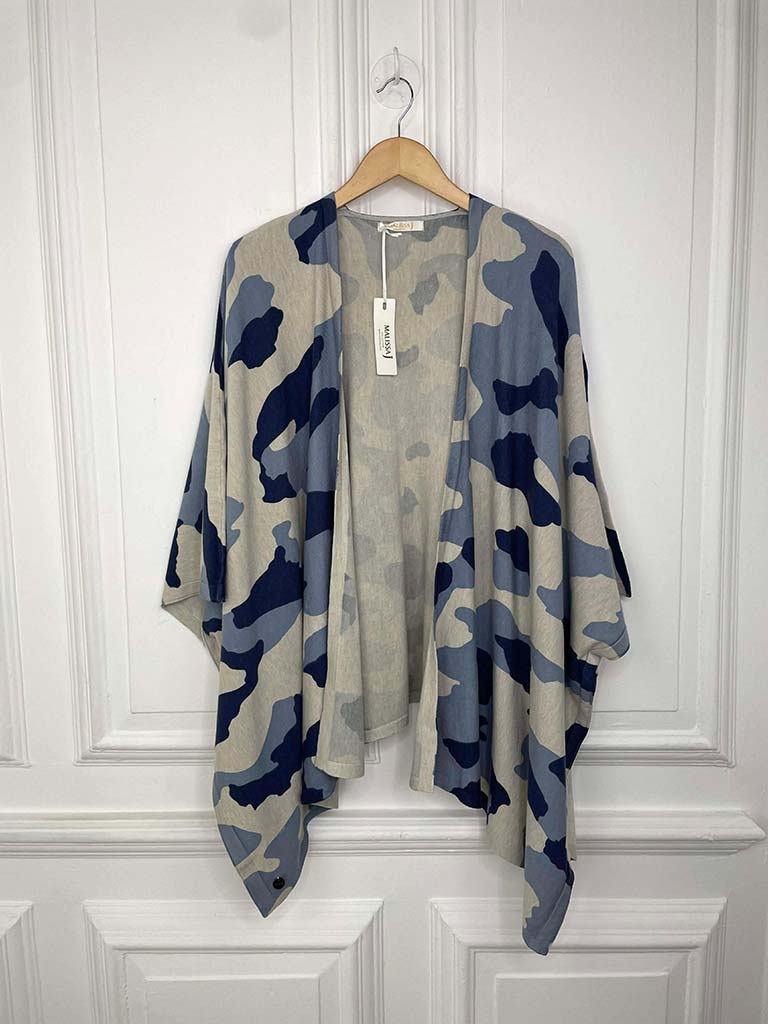 Malissa J Camo Wrap - Blue