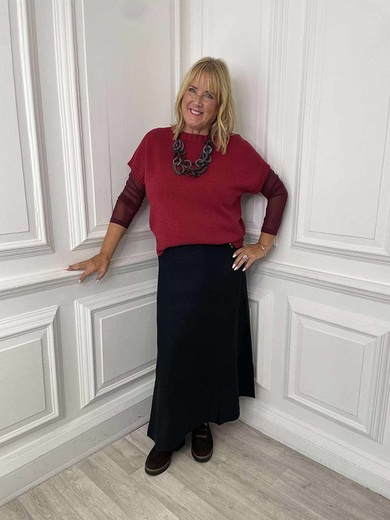 Tank Knit - Raspberry