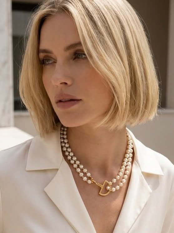 Envy Pearl Layered Necklace - Gold