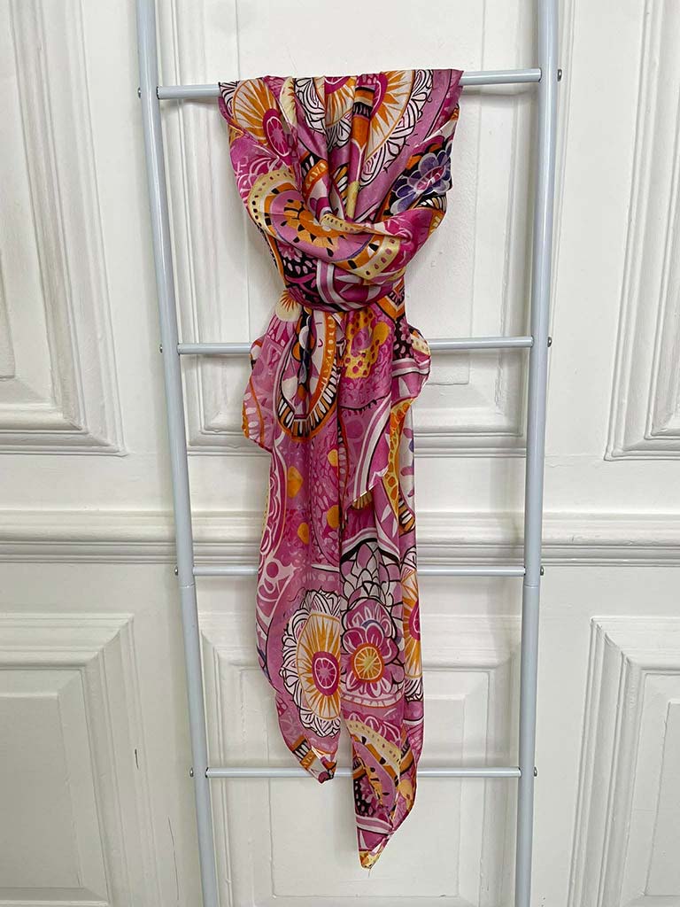Malissa J Tile Scarf - Pink