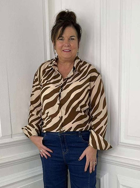 Zebra Print Shirt