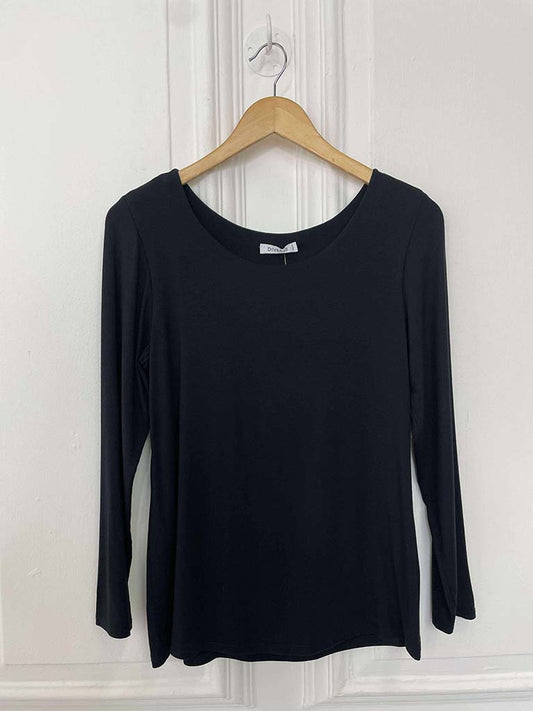 Supersoft Long Sleeve Top - Black