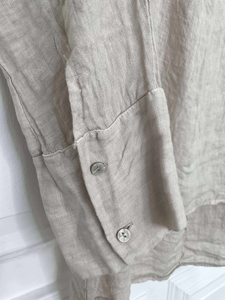 Linen Artist Shirt - Calico