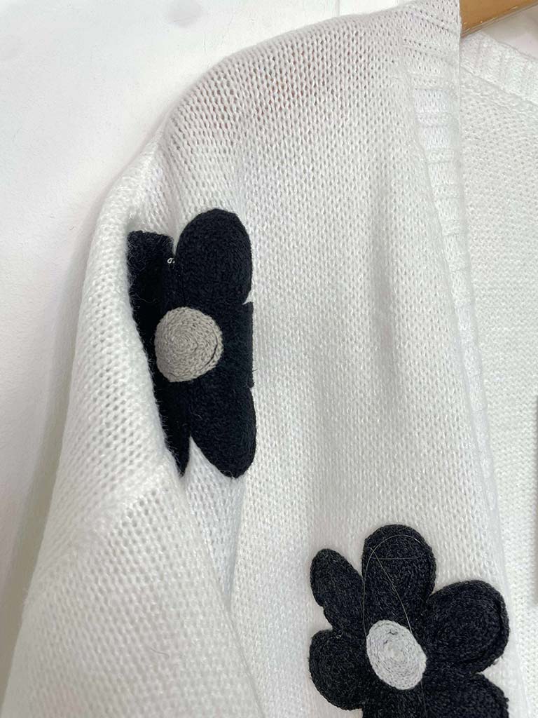 Haven Delphi Cardigan - White & Kohl
