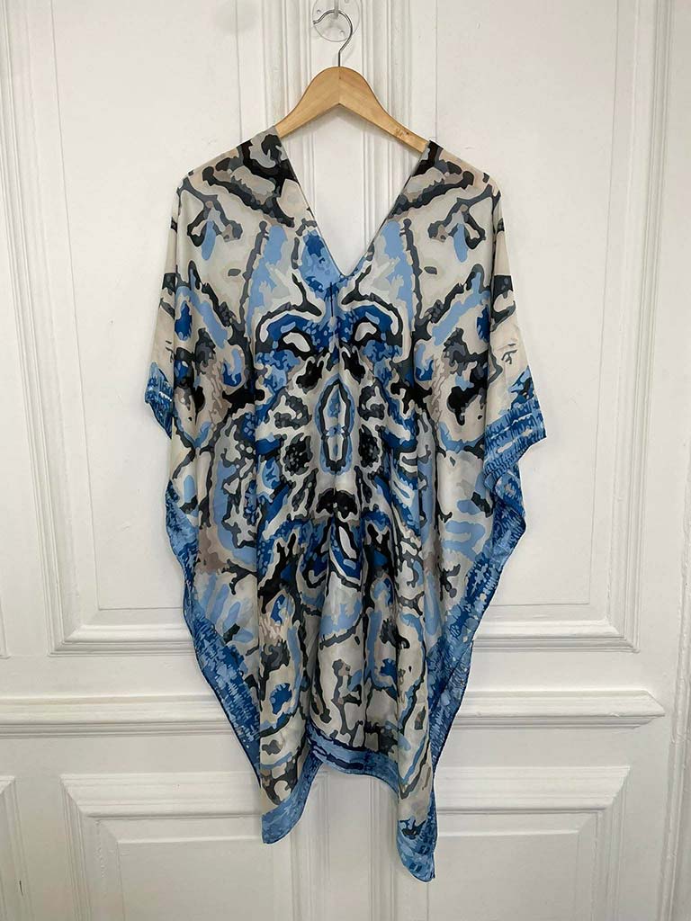 Malissa J Kaleidoscope Kaftan - Blue