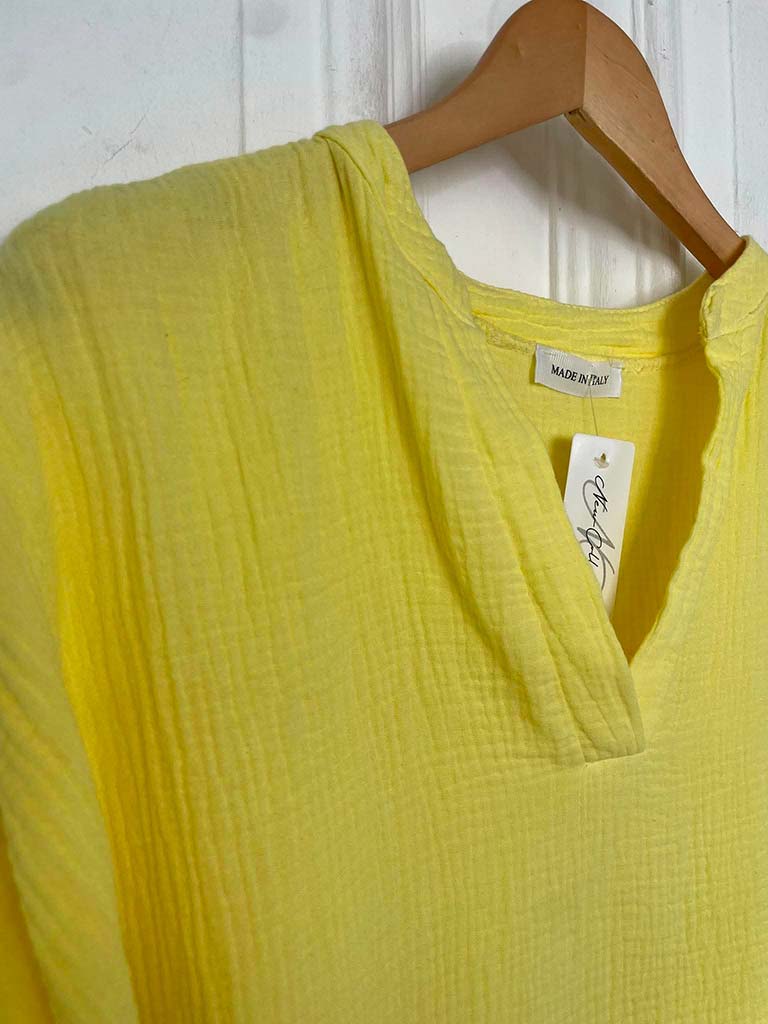 Cloud Cotton Artist Top - Lemon
