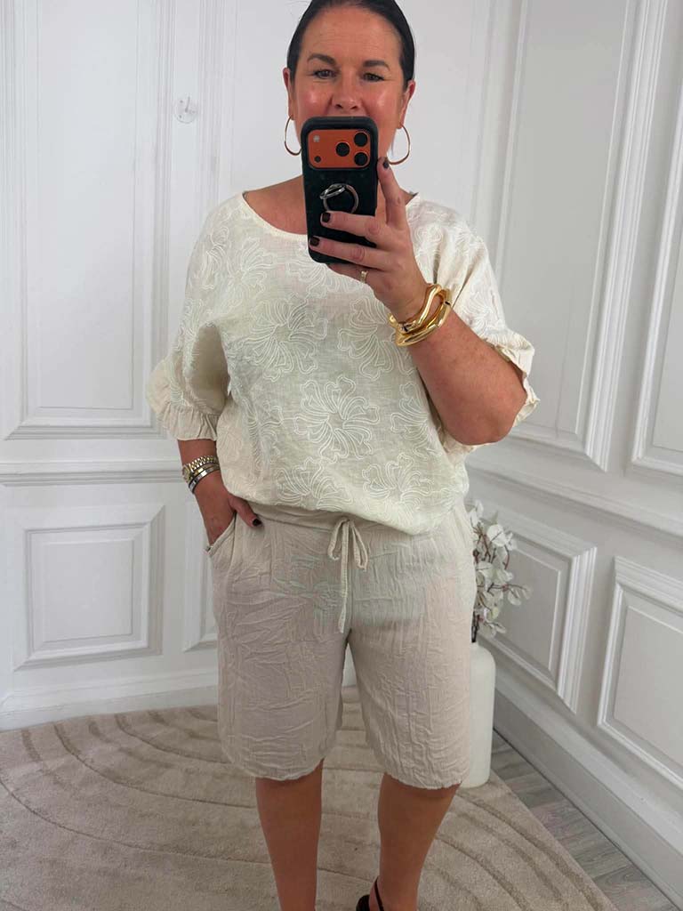 Bermuda Shorts - Stone
