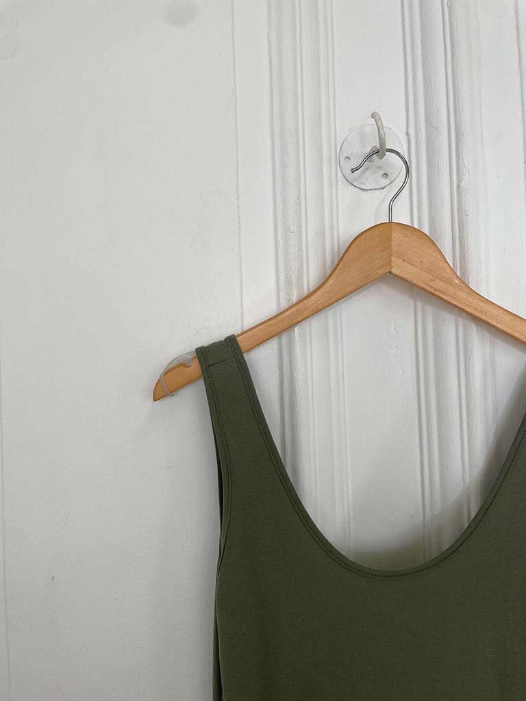 Jersey Balloon Jumpsuit - Khaki