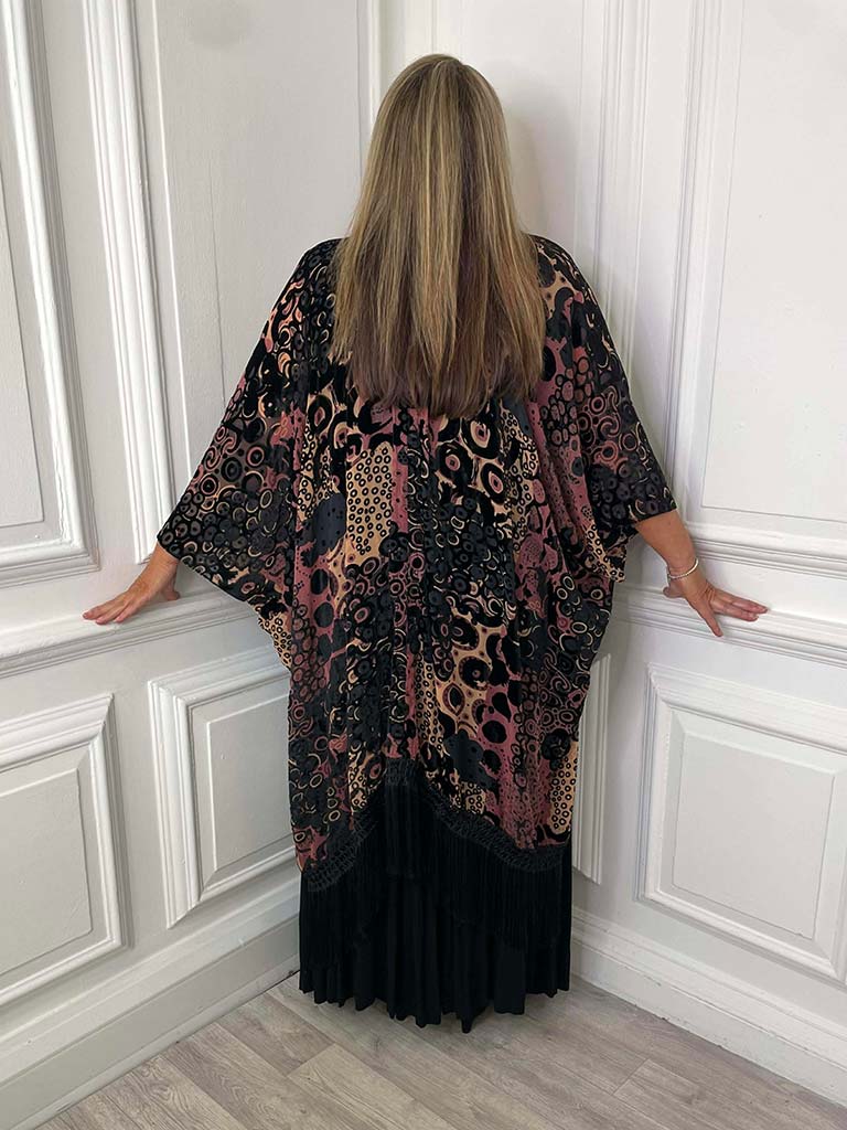 Malissa J Devoré Fringed Throwover