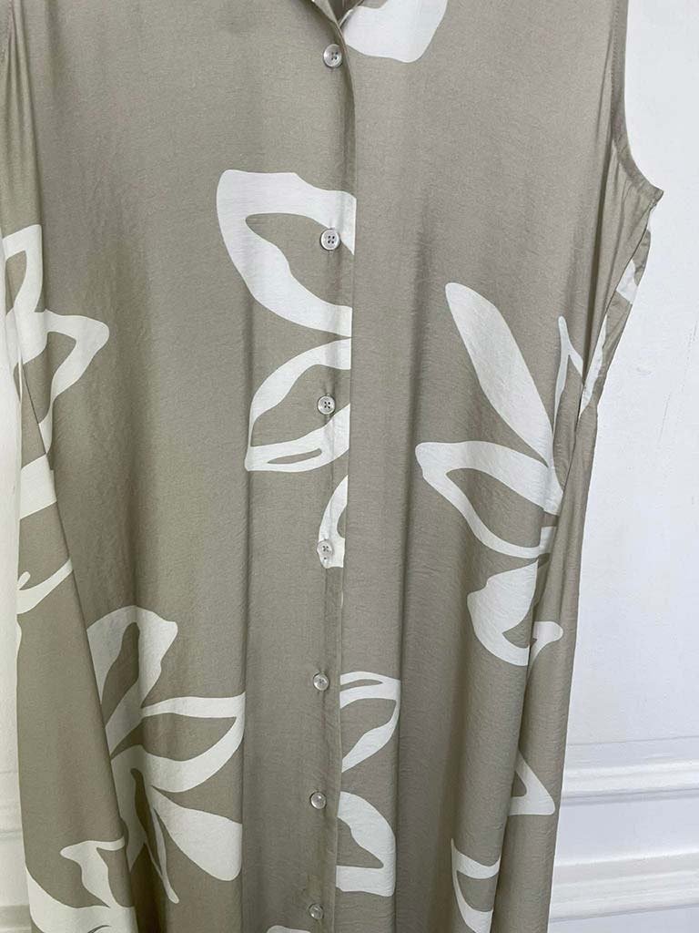 Mairi Maxi Dress - Pebble