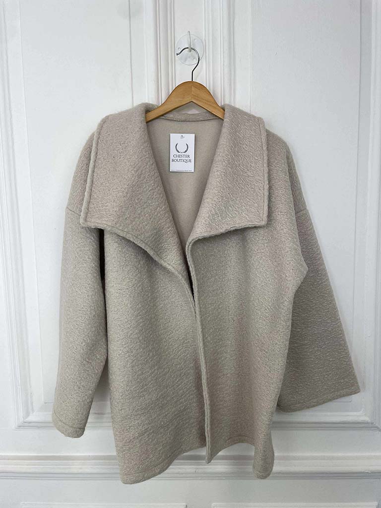 Boucle Jacket - Ecru