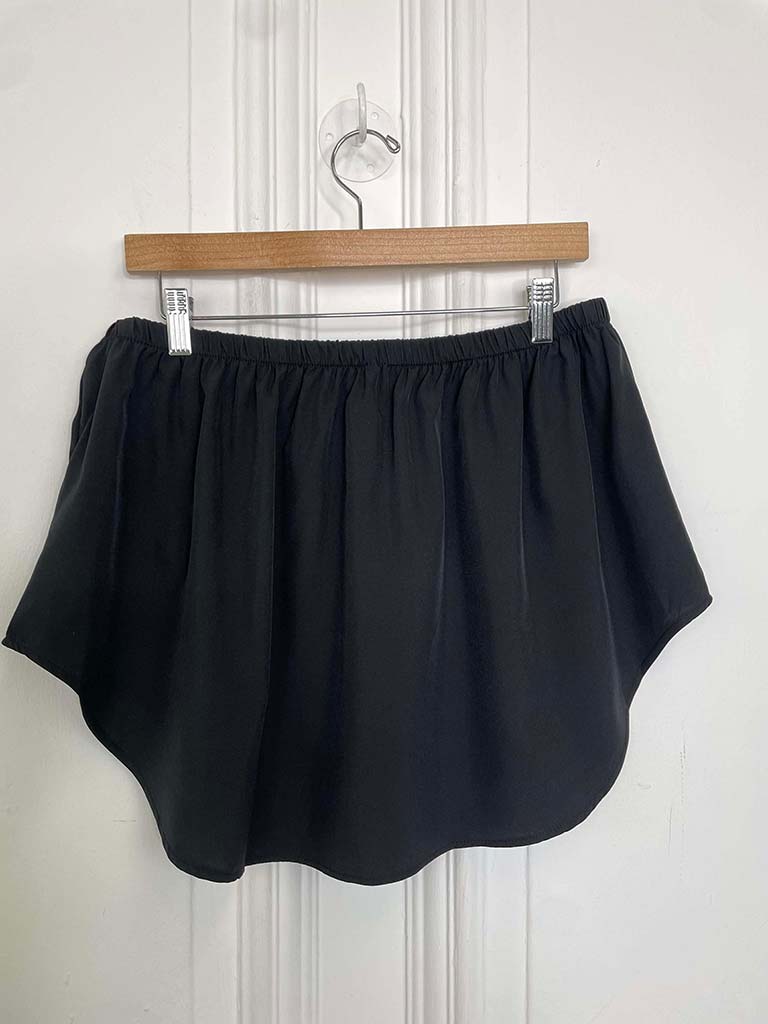 False Shirt Tail - Black