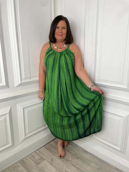 Lagoon Fusion Maxi Dress