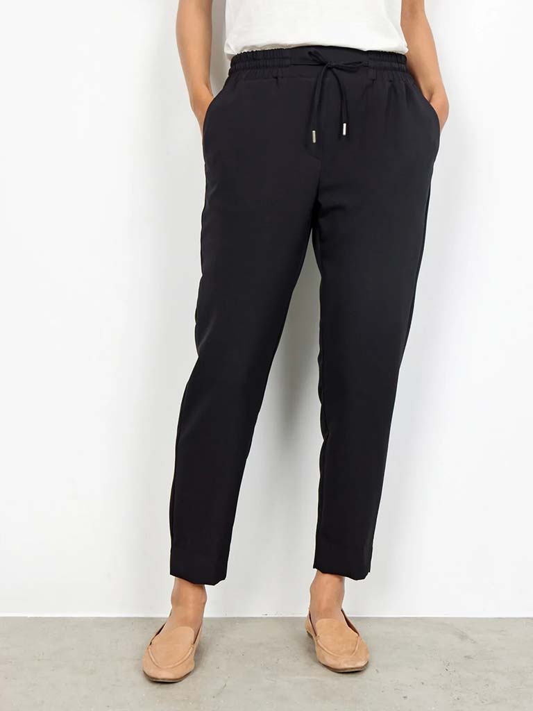 Soya Concept Saya Cigarette Trousers - Black