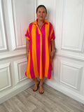 Candy Stripe Pocket Dress