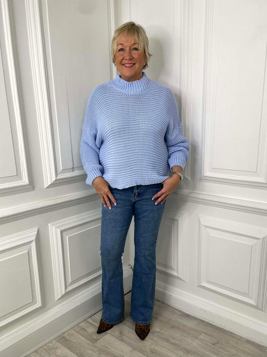 Fisherman Knit - Sky