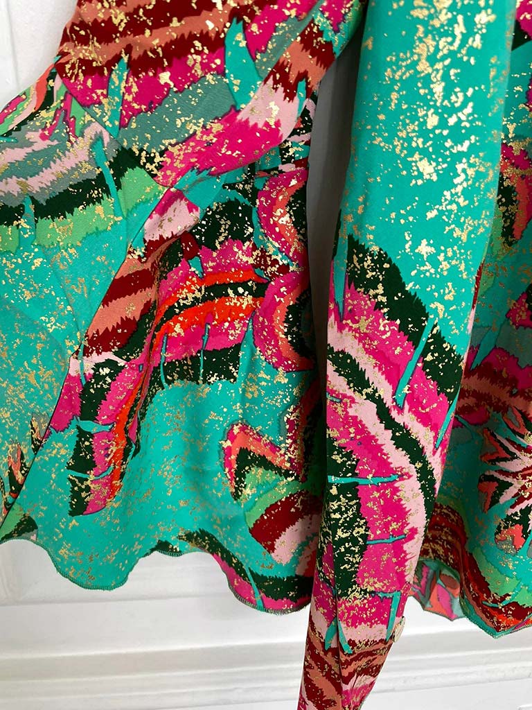 Malissa J Rio Flute Sleeve Top - Jade