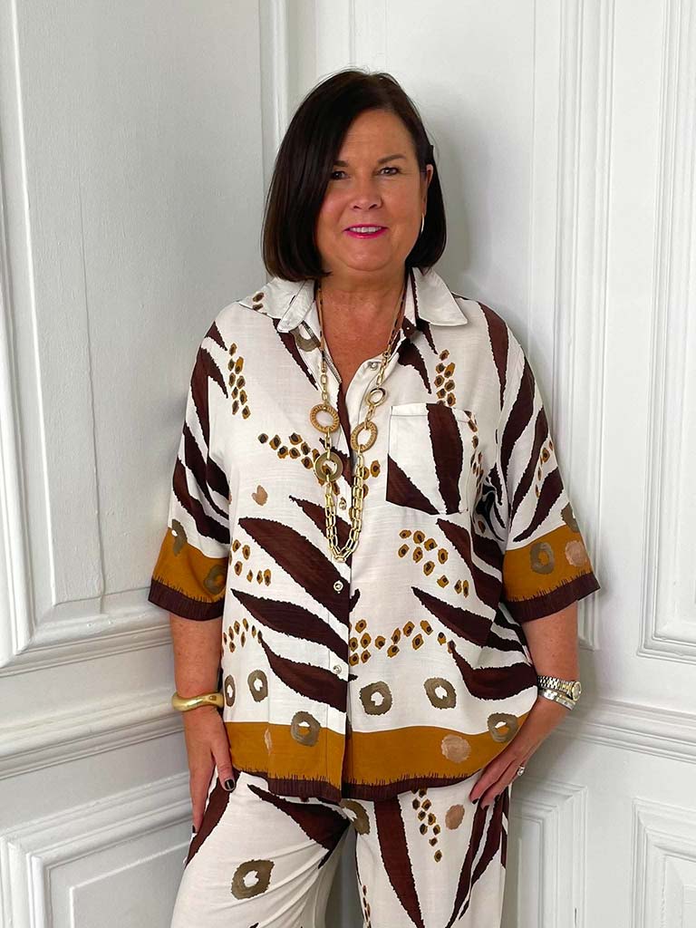 Serengeti Shirt & Palazzo Co-ord