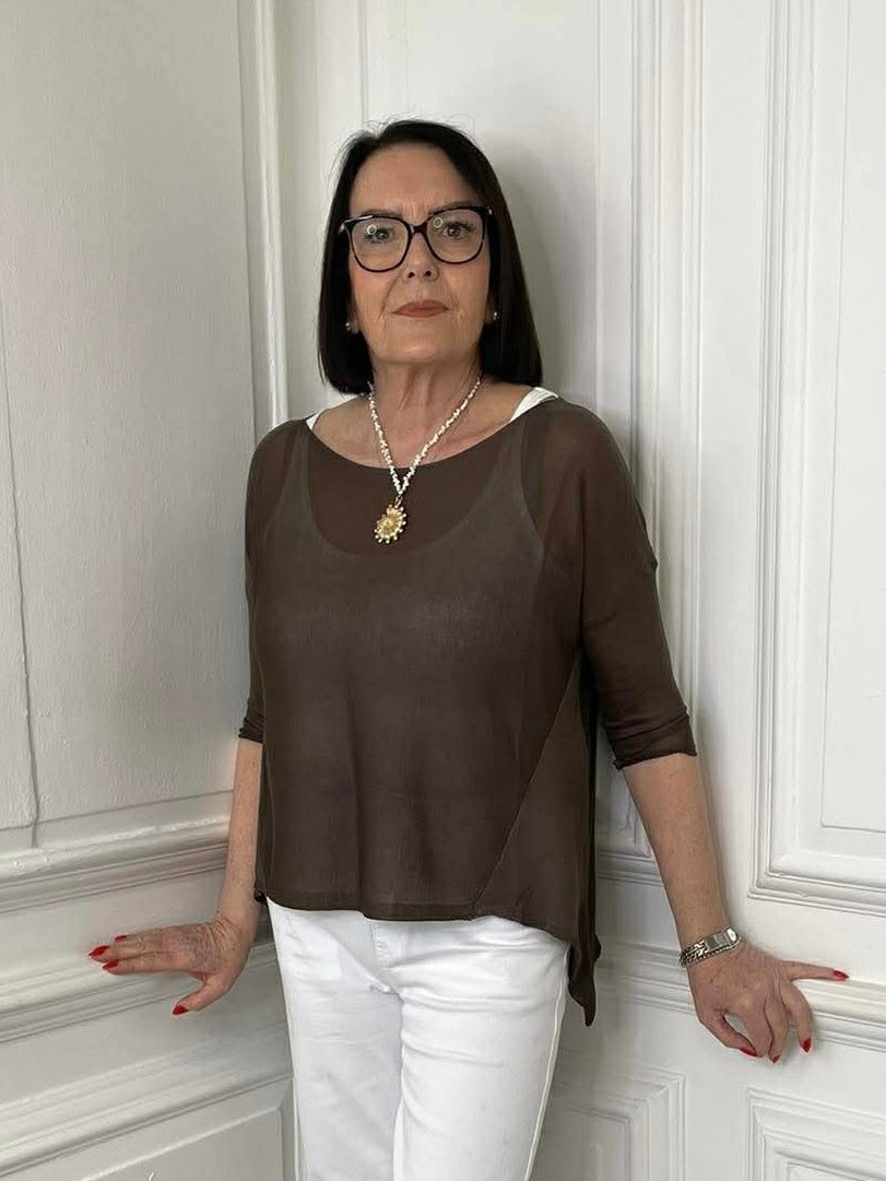 Fine Knit - Chocolate