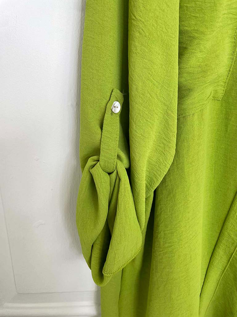 Double Pocket Artist Shirt - Avocado