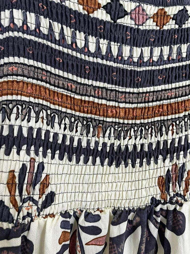 Malissa J Siena Frill Strap Dress