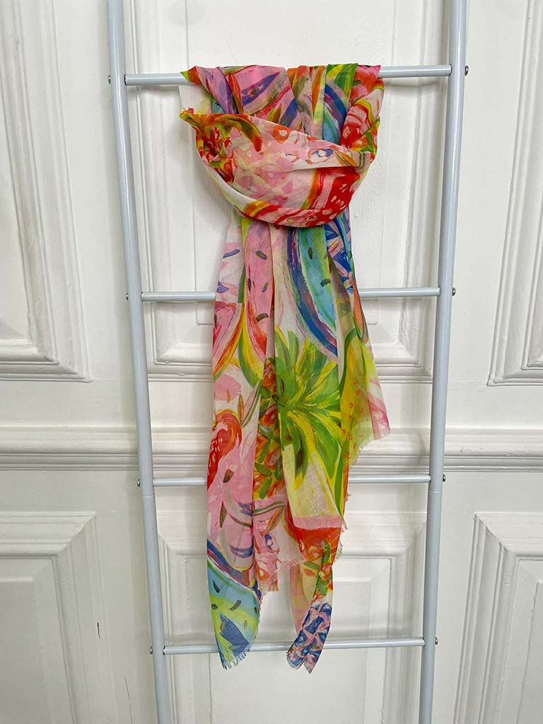 Malissa J Fruit Scarf - Orange