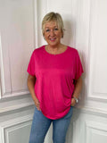 Basic T-Shirt - Fuchsia