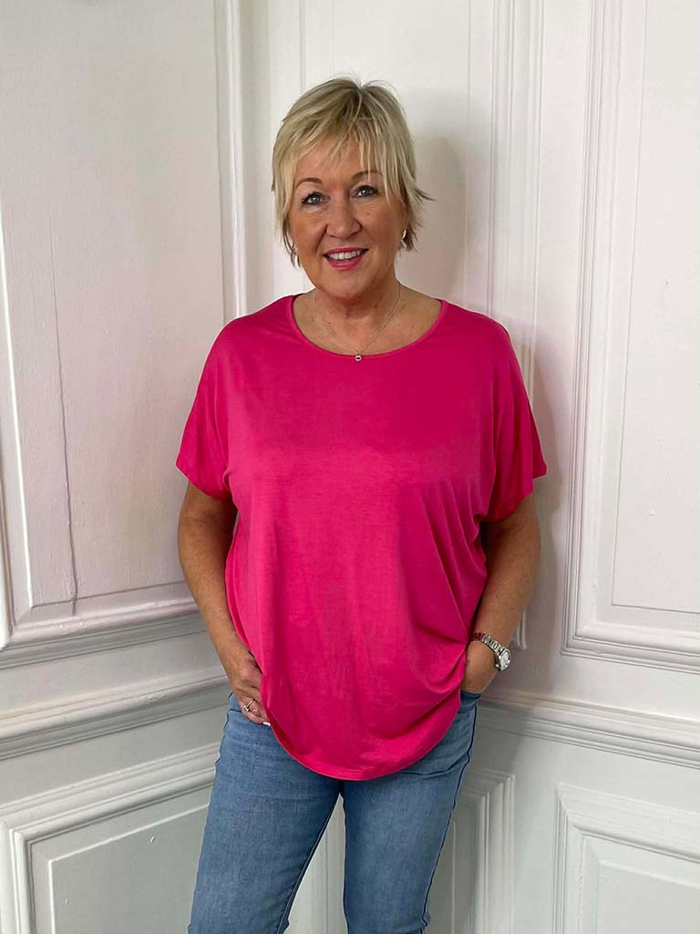 Basic T-Shirt - Fuchsia