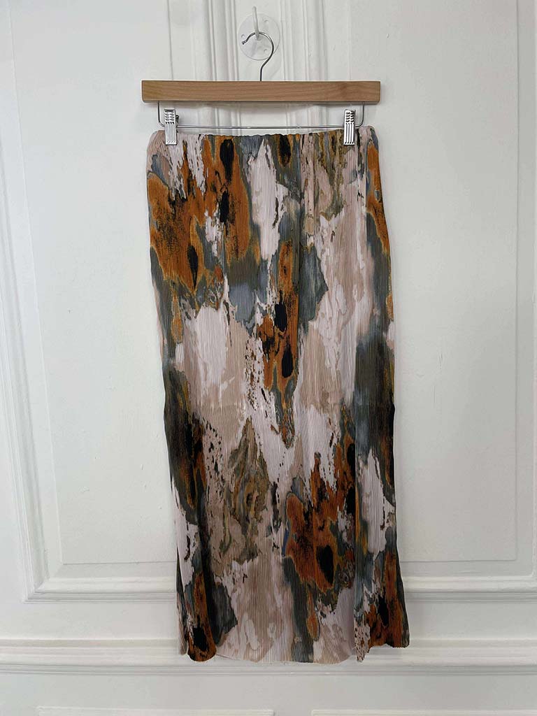 Malissa J Marble Micropleat Skirt