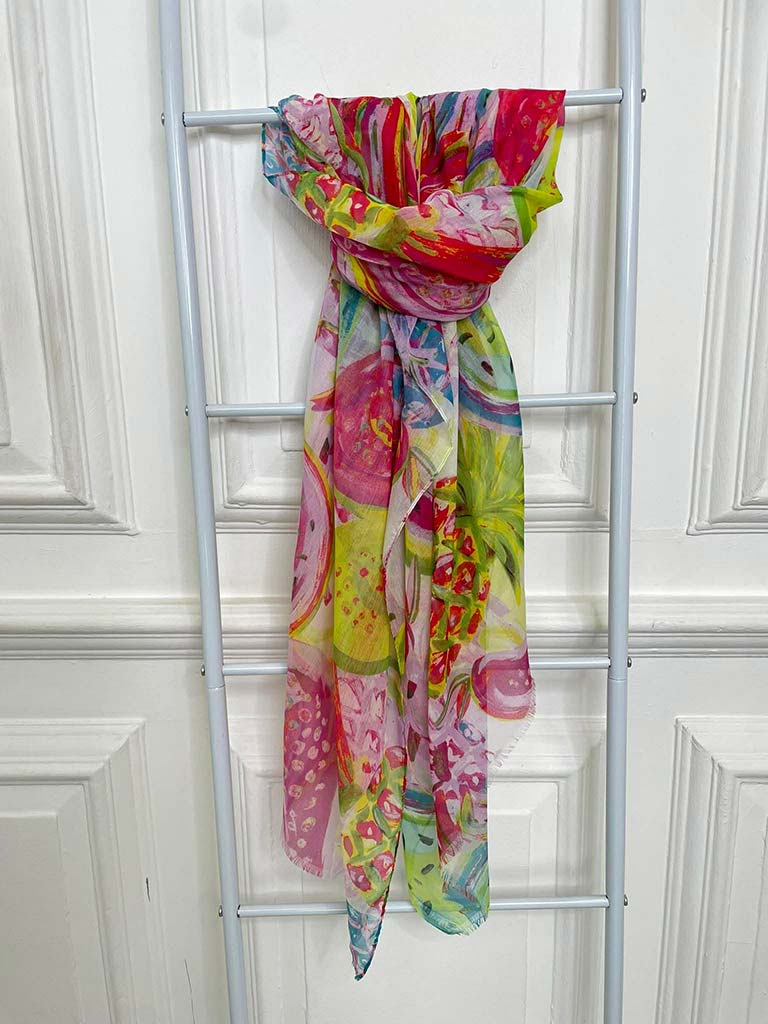 Malissa J Fruit Scarf - Pink