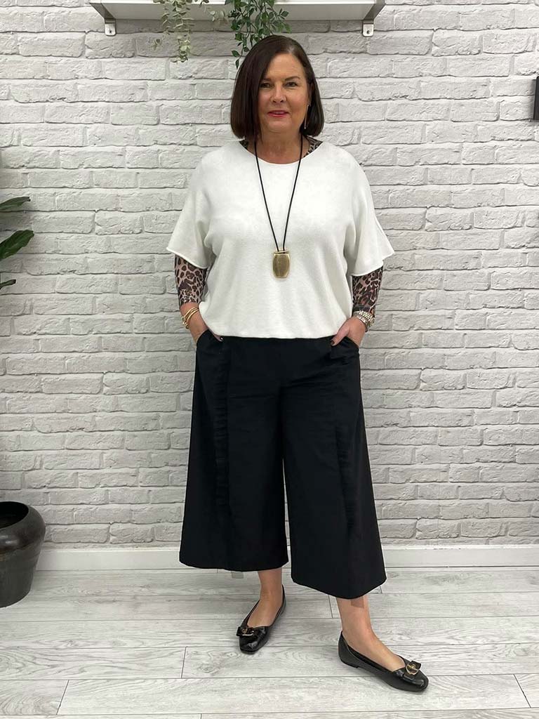 Boxy Knit - Winter White