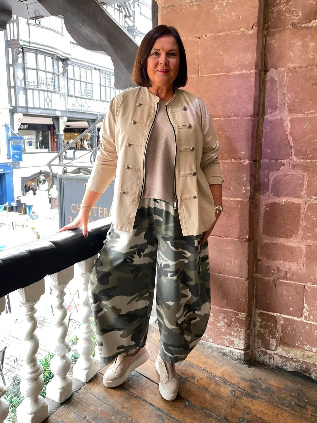 Camo Military Cocoon Trousers