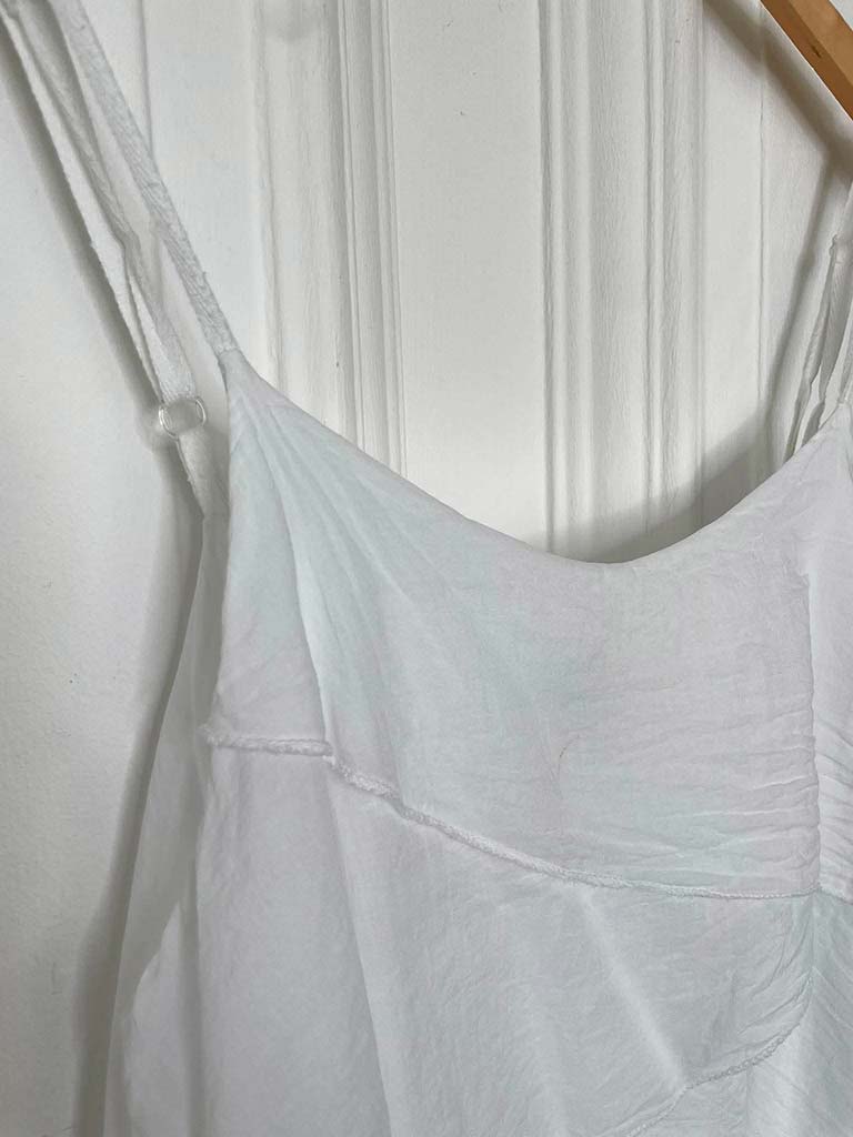 Layered Cami Top - White