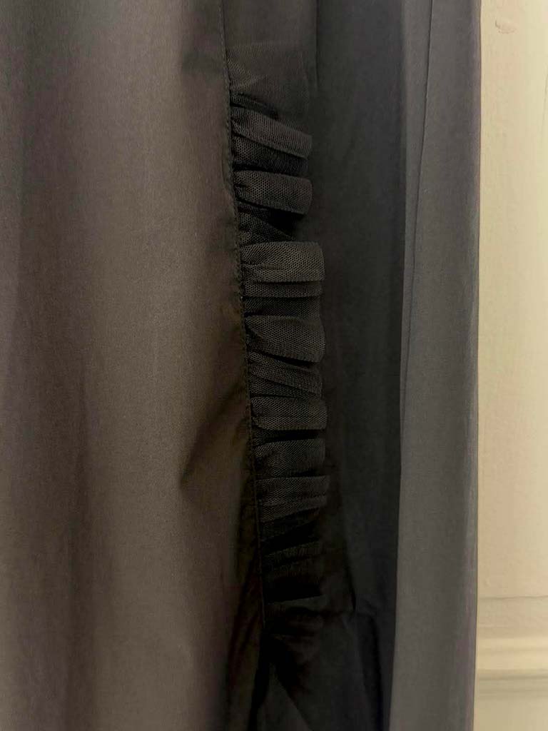 Malissa J Ruffle Culottes - Black