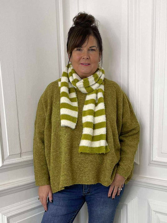 Eb&Ive Katana Scarf - Chartreuse