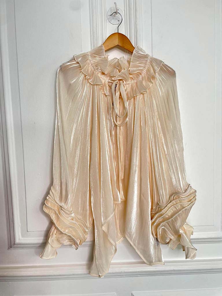Romantic Frill Blouse