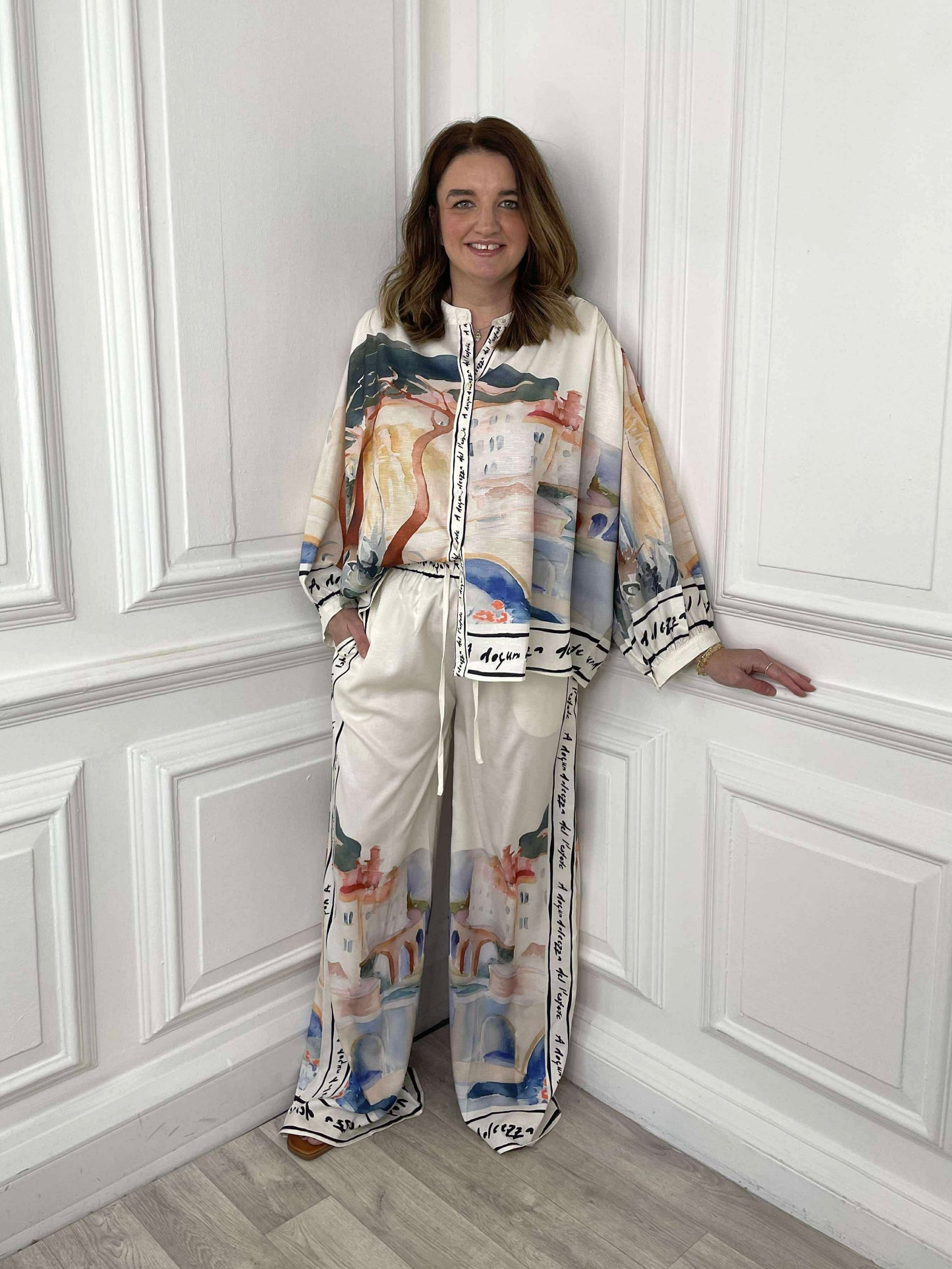 Positano Smock Blouse - Ivory