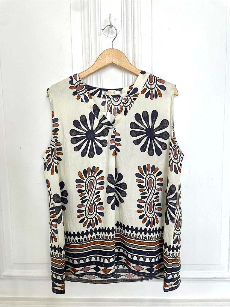 Malissa J Siena Sleeveless Top